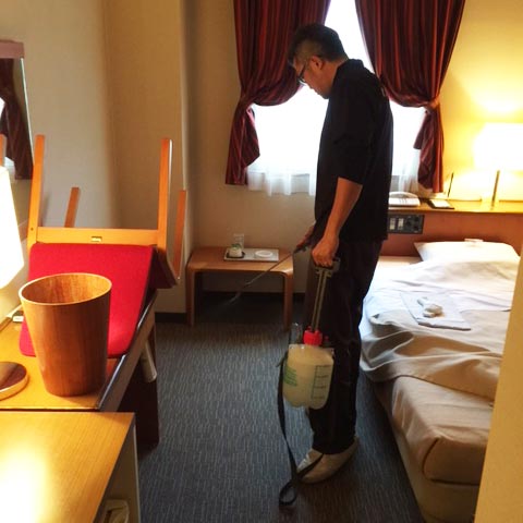 ホテル・旅館のカーペットクリーニング