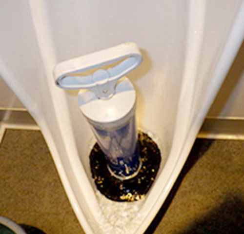 トイレ便器薬品洗浄